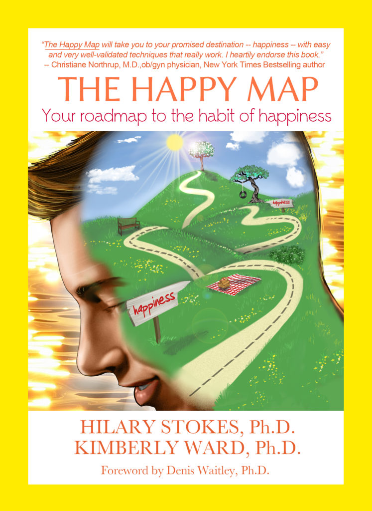 Image of the book cover of The Happy Map your roadmap to happiness